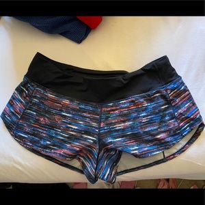 Lululemon speed up shorts 2.5”